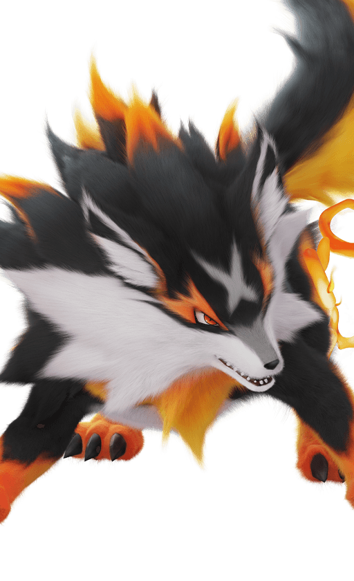 Flameruff, basic form